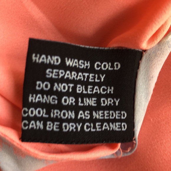 W118 by Walter Baker Neon Orange & Tie Dye Top - Size Small - Picture 8 of 8